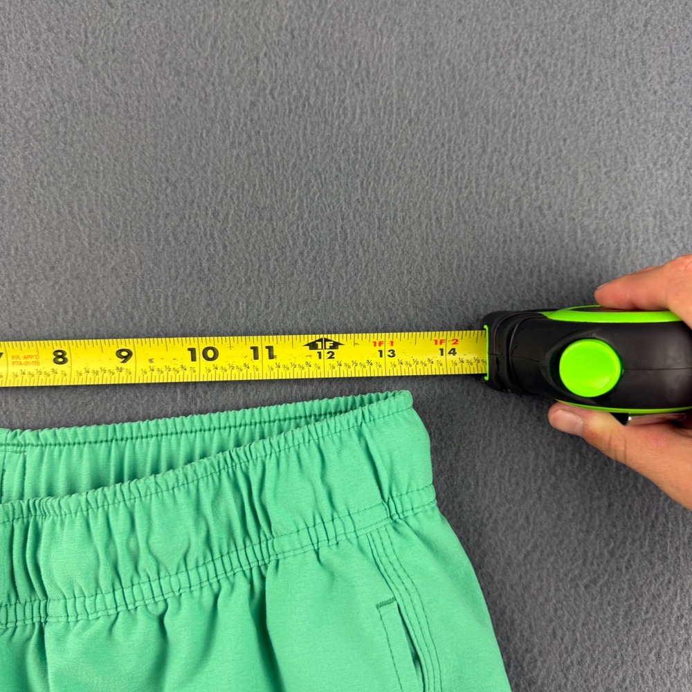 Brooks Brothers Swim Trunks Men's S Green Mesh Lined Drawstring Board Shorts - Picture 7 of 9